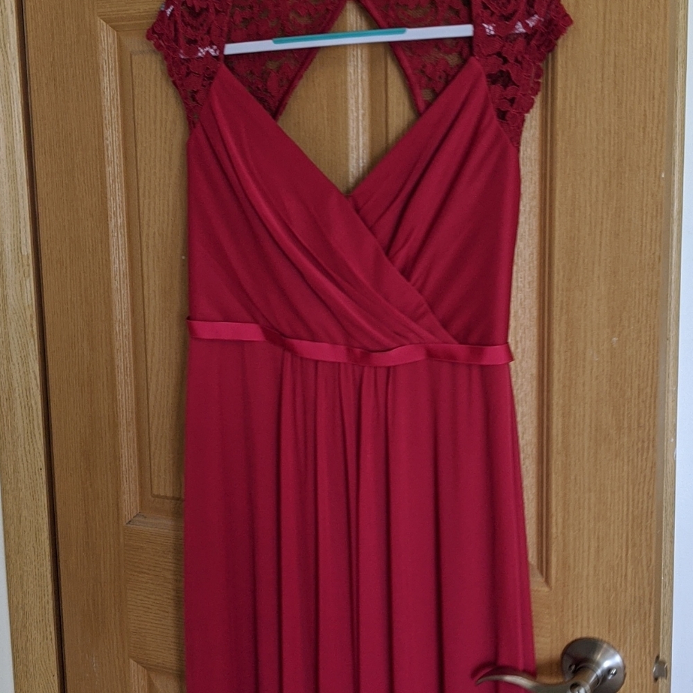 David's bridal bridesmaid dress